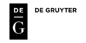 De Gruyter Publishing